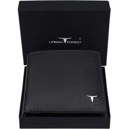 urban forest Men Casual, Formal Black Genuine Leather Wallet - Regular Size-picture-25