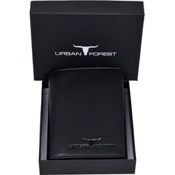 urban forest Men Casual, Formal Black Genuine Leather Wallet - Regular Size-picture-28