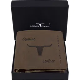 urban forest Men Casual, Formal Khaki Genuine Leather Wallet - Regular Size-picture-21