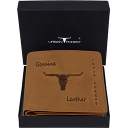 urban forest Men Casual, Formal Tan Genuine Leather Wallet - Regular Size-picture-22