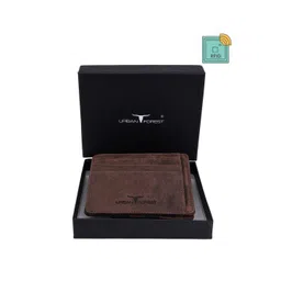 URBAN FOREST Men Leather Rfid Blocking Two Fold Wallet-picture-39