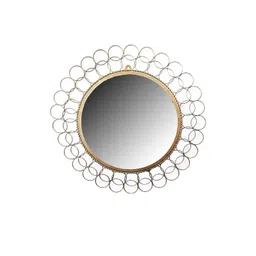 Urban Hamlet Minimalist Golden Ring Frame Mirror-picture-13