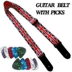 urban infotech Guitar Belt with 10 Picks Polyester Strap-picture-21