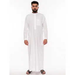 URBAN KANYA Men Solid Mandarin Collar Kurta-picture-40