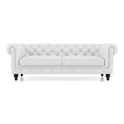 urban ladder create Winchester 3 Seater Half Leather Sofa In Polaris-picture-26