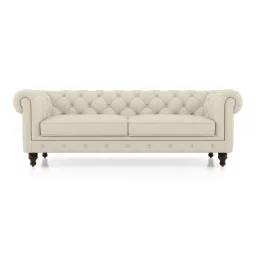 urban ladder create Winchester 3 Seater Premium Italian Leather Sofa In Creme Fraiche-picture-19