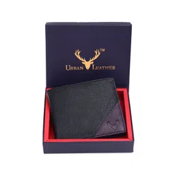 URBAN LEATHER Men Abstract Textured Leather Two Fold Wallet-picture-21