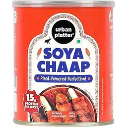 Urban Platter Soya Chaap in Brine, 800g (Canned | Chunks on Stick | Drained Weight - 500g, Rich in Plant Protein| Soy Chap)-image-41