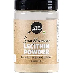 Urban Platter Sunflower Lecithin Powder, 200g (Emulsifier | Thickener | Stabiliser | Natural Food Additive | Add to bakery, chocolate & confectionery products)-picture-26