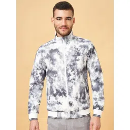 Urban Ranger by Pantaloons Grey Regular Fit Printed Jacket image 1