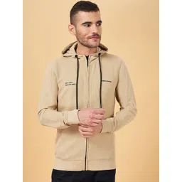 Urban Ranger by pantaloons Hooded Cotton Front-Open Sweatshirt-picture-10