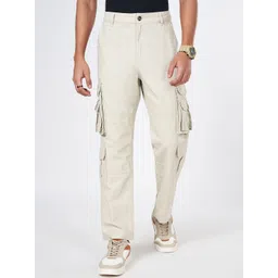 Urban Ranger by pantaloons Men Cargos Trousers-picture-14