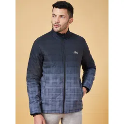 Urban Ranger By Pantaloons Navy Regular Fit Quilted Jacket-picture-28