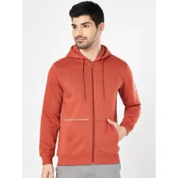 Urban Ranger By Pantaloons Orange Regular Fit Hooded Sweatshirt-picture-41
