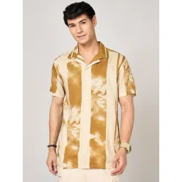 Urban Ranger By Pantaloons Sauterne Slim Fit Printed Shirt-picture-40