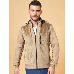 Urban Ranger by pantaloons Self Design Hooded Tailored Jacket-picture-11