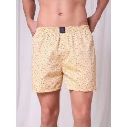 Urban Scottish Beige Cotton Regular Fit Printed Boxers-picture-11