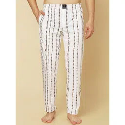 URBAN SCOTTISH Men Printed Mid Rise Lounge Pants-picture-10