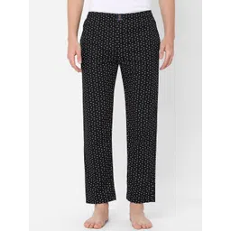 URBAN SCOTTISH Men Printed Pure Cotton Lounge Pants-picture-16
