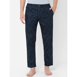 URBAN SCOTTISH Men Printed Pure Cotton Lounge Pants-picture-21