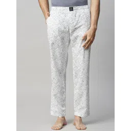 URBAN SCOTTISH Men Printed Pure Cotton Lounge Pants-picture-24