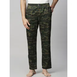 URBAN SCOTTISH Men Printed Pure Cotton Lounge Pants-picture-15