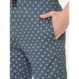 URBAN SCOTTISH Men Printed Pure Cotton Lounge Pants image 2