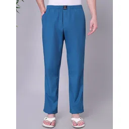 URBAN SCOTTISH Men Straight-Leg Pure Cotton Lounge Pants-picture-34