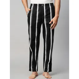 URBAN SCOTTISH Men Striped Pure Cotton Lounge Pant-picture-30