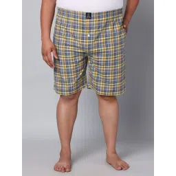 Urban Scottish Multi Cotton Regular fit Checks Boxers-picture-11