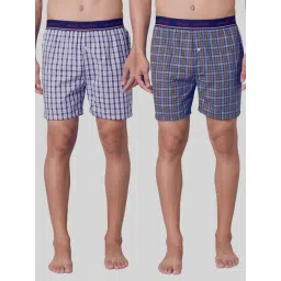 Urban Scottish Multicolor Pure Cotton Regular Print Boxers-picture-34