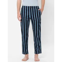 Urban Scottish Multicolored Regular Fit Striped Lounge Pants-picture-41
