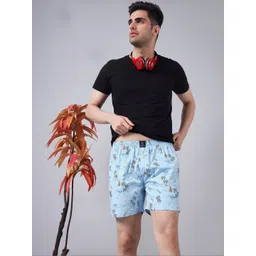 URBAN SCOTTISH Pack Of 4 Men Printed Pure Cotton Mid-Rise Boxer-picture-17
