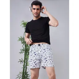 URBAN SCOTTISH Pack Of 4 Printed Pure Cotton Mid-Rise Boxer-picture-37
