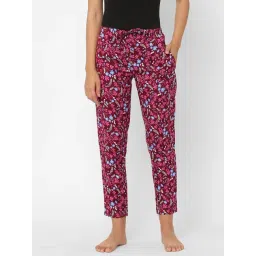 Urban Scottish Pink & Maroon Printed Lounge Pants-picture-26