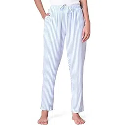 urban scottish Women Stripes Pyjama with Side Pockets-picture-13