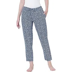 urban scottish Women's Blue Printed Lounge Pants/Pyjama Pants-picture-29