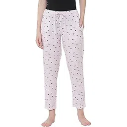 urban scottish Women's Pink Striped Lounge Pants/Pyjama Pants-picture-18