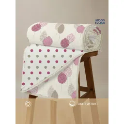 Urban Space Cotton Pink Single Bed Reversible Ac Dohar-picture-23