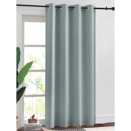 Urban Space Ele Grey Cotton Black Out Window Curtain - Set of 2-image-25