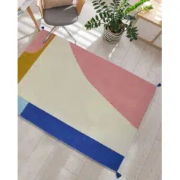 urban space Geometric Print Anti Skid Rug 3' x 5'-picture-38