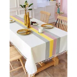 Urban Space Multicolor Cotton 200 GSM 4 Seater Sicilia Dining Table Cover-picture-19