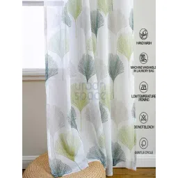 Urban Space Multicolor Polyester Door Curtain With Tieback & Eyelet - Set of 2-picture-24