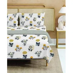 urban space Printed Double Bedsheet Dohar Set with Pillow Covers-picture-24