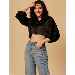 Urban Sundari Black Casual Fit Shirt-picture-20