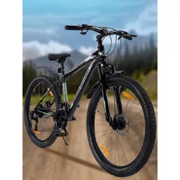 URBAN TERRAIN UT1000S26 Mountain Bike 26T 21 Speed Shimano Gear and Dual Disc Brake (Grey)-image-7