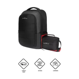 Urban Tribe Black Rumble Medium Laptop Backpack image 5