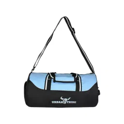 Urban Tribe Sky Blue & Black Large Duffle Bag-picture-38