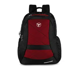 URBAN TRIBE Unisex Maroon & Black Solid Backpack-picture-31