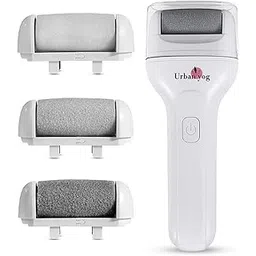 Urban Yog Callus Remover with 3 Interchangeable Head Rollers, Rechargeable, Callus & Dead Skin Removal, 2 Speed Settings, Fast Type-C Charging, 1200mAh Battery-picture-12